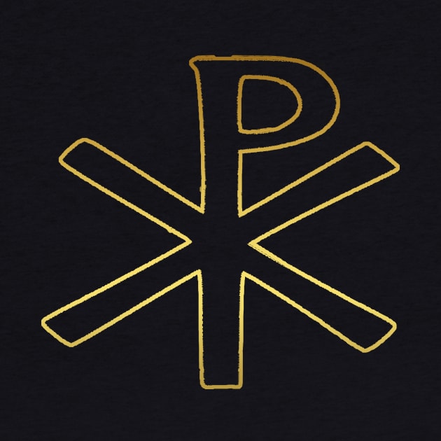 Late Roman Empire Chi Rho Symbol by AgemaApparel